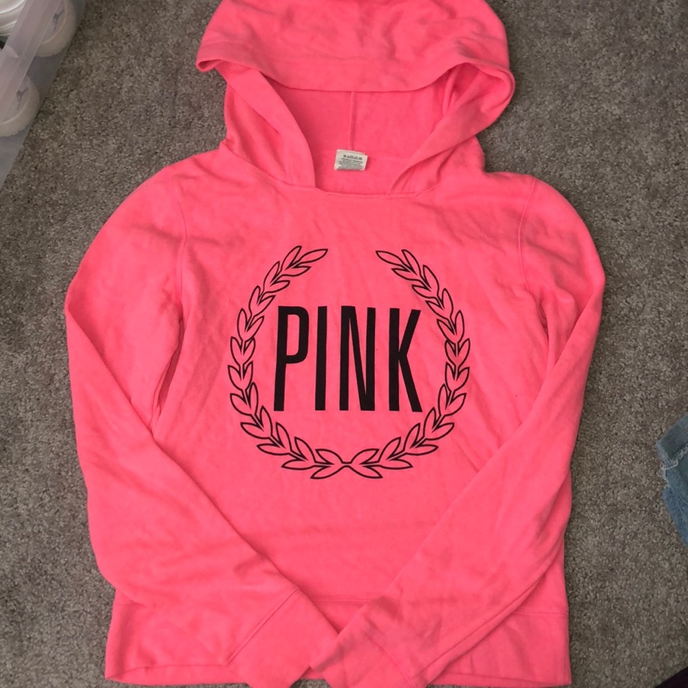 VS PINK hooded sweatshirt